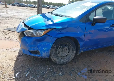 2020 Nissan Versa S 5-Speed Manual Transmission z USA, uszkodzony, nr VIN 3N1CN8BV5LL875509